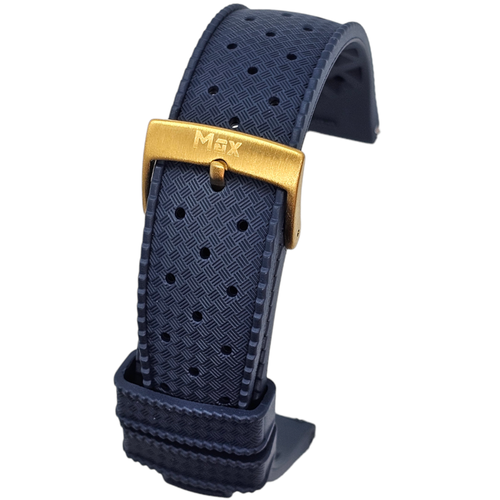 Max Tropical Watch Strap Blue/Gold
