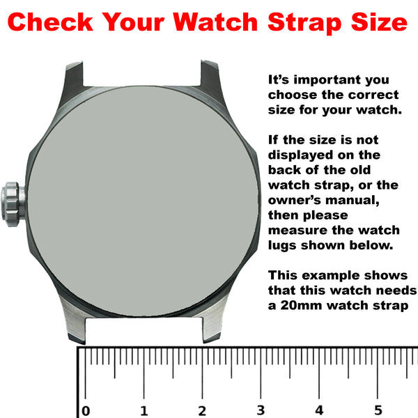 How To Measure Your Watch Lug Width For A New Strap