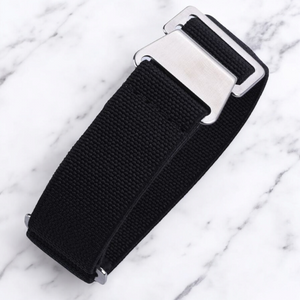 Max French Marine Nationale Elastic Watch Strap Black
