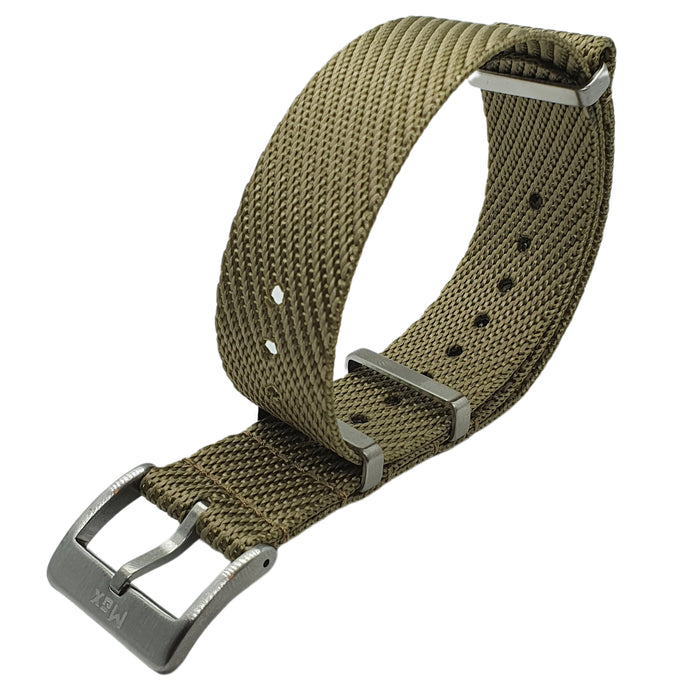 Max Premium Nylon NATO Watch Strap Khaki