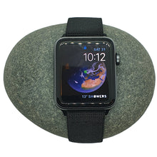 Load image into Gallery viewer, Max French Marine Nationale Elastic Apple Watch Strap Black