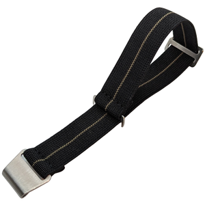 Max French Marine Nationale Elastic Watch Strap Black/Khaki