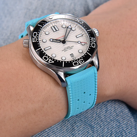 Max Tropical Watch Strap Sky Blue