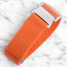 Load image into Gallery viewer, Max French Marine Nationale Elastic Watch Strap Orange