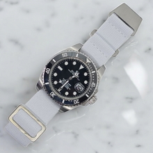Load image into Gallery viewer, Max French Marine Nationale Elastic Watch Strap White
