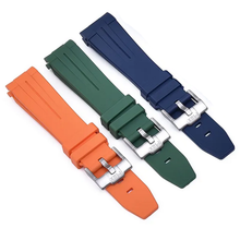 Load image into Gallery viewer, Max Curved End Watch Strap Orange