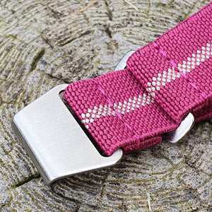 Max French Marine Nationale Elastic Watch Strap Pink/Sand
