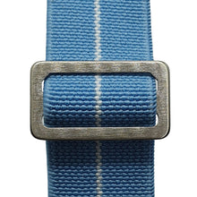 Load image into Gallery viewer, Max French Marine Nationale Elastic Watch Strap Light Blue/White