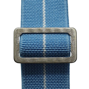 Max French Marine Nationale Elastic Watch Strap Light Blue/White