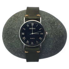 Load image into Gallery viewer, Max Original Genuine Leather Watch Strap Crazy Horse Olive