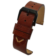 Load image into Gallery viewer, Max Original Genuine Leather Watch Strap Oil Wax Brown