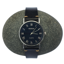 Load image into Gallery viewer, Max Original Genuine Leather Watch Strap Oil Wax Black Quick Release