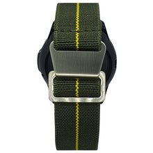 Load image into Gallery viewer, Max French Marine Nationale Elastic Smartwatch Strap Green/Yellow