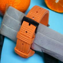 Load image into Gallery viewer, Max FKM Rubber Waffle Style Quick Release Watch Strap