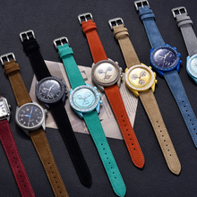 Load image into Gallery viewer, Max Suede Leather Watch Strap Khaki