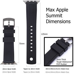 Max Summit Apple Watch Strap Green