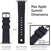 Load image into Gallery viewer, Max Summit Apple Watch Strap Blue
