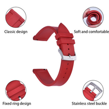Load image into Gallery viewer, Max T-Shape FKM Rubber Quick Release Watch Strap Blue
