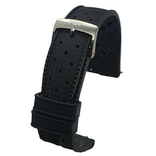 Load image into Gallery viewer, Max Tropical Watch Strap Black/Silver