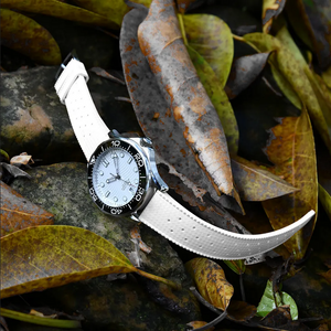 Max Tropical Watch Strap White/Black