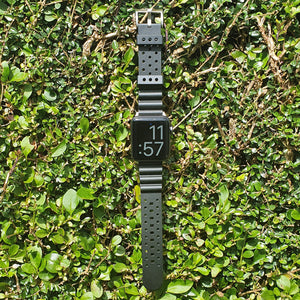 Max Apple FKM Soft Rubber Replacement Watch Strap
