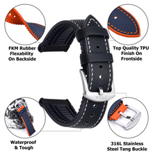 Load image into Gallery viewer, Max Hybrid Watch Strap